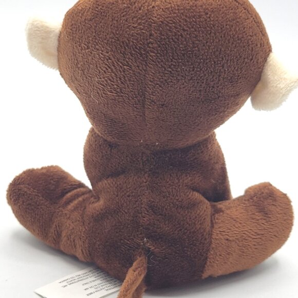 Midwood Brands Big Eyed Brown Monkey Plush Softie Toy Animal Collectible - Picture 4 of 9